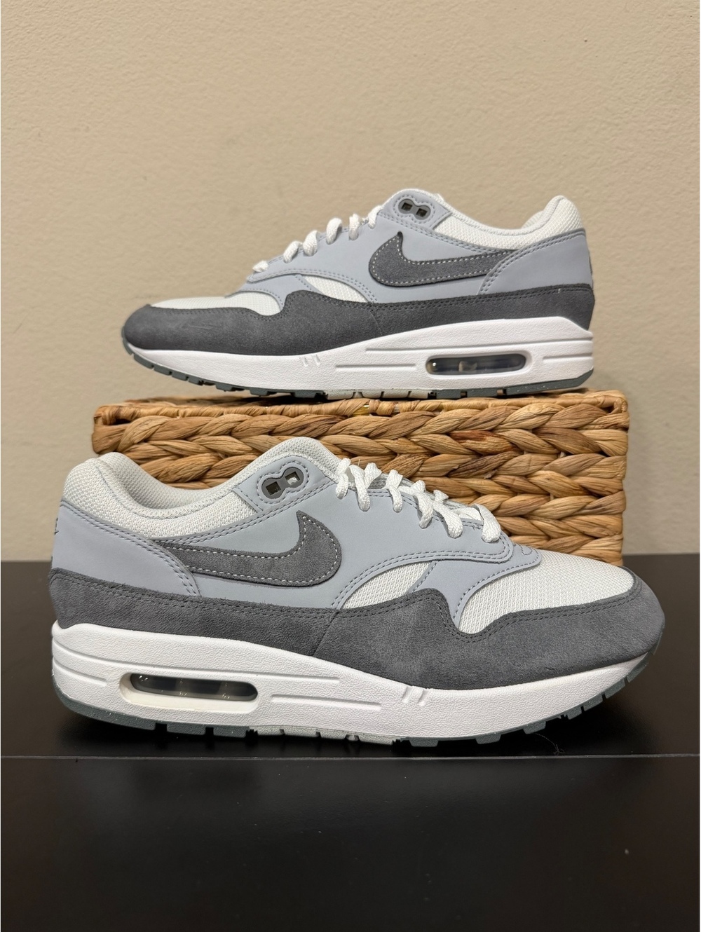 Size 9 - Nike Air Max 1 “Photon Dust Wolf Grey”